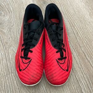 Nike Phantom GX Academy Multi-Ground Soccer Cleats Black Red DD9473 Mens 8.5